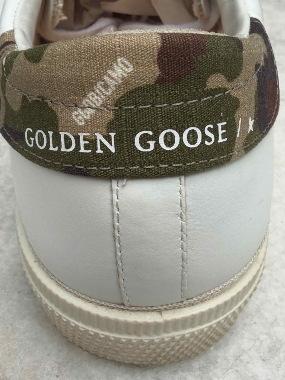Golden Goose May Women's Leather Sneakers, Size 37 Resort Luxe Casual - Picture 12 of 14